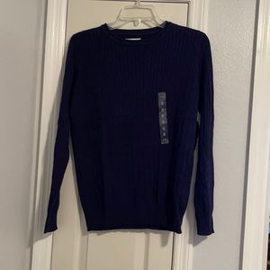 Navy blue sweater